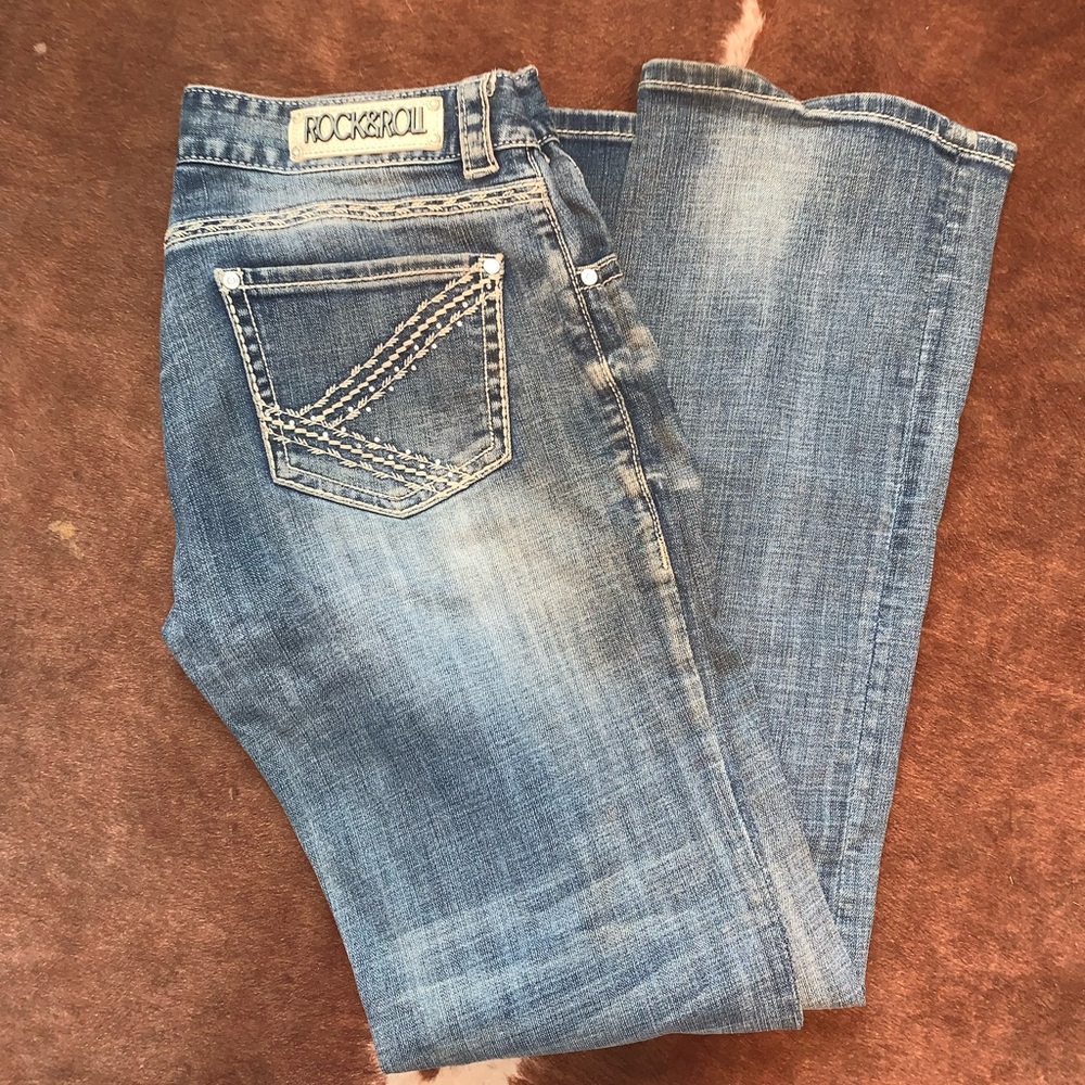 Rock & Roll Denim Long Jeans